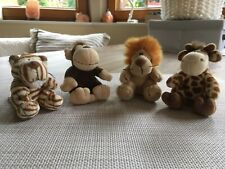 Nici Wild Friends Anhänger Löwe Tiger Giraffe Affe - 4er Set Nici Wild Friends
