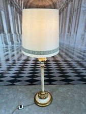 STEHLAMPE BAROCK STIL HOLZ GEFASST 140cm HOCH FUNKTIONSFÄHIG