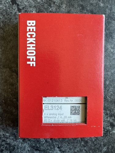 Sps beckhoff el3124 - sps,