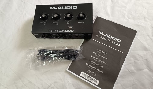 Audio track duo - m-track, usb