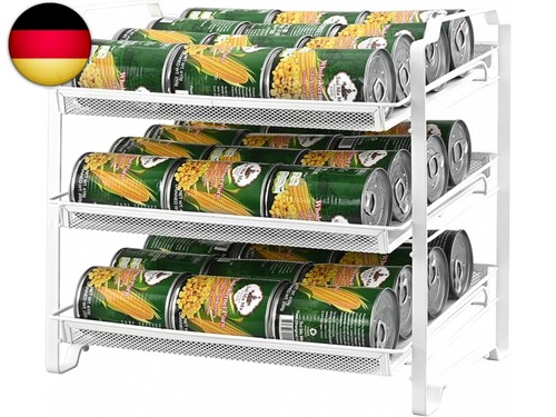 Dosenregal stapelbar ebenen - stapelbar,