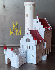 Schloss Lichtenstein 3farbig