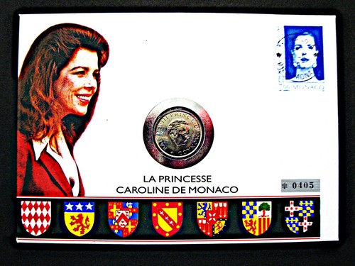 Numisbrief monaco 2 francs - numisbrief,