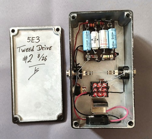 5e3 tweed drive handwired - tweed, –