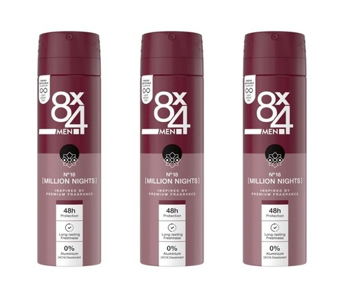 Deo spray 8x4 men 18 - spray,