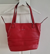 Mustang Denim Leder Handtasche