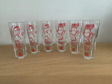 6 Gläser * RAMAZZOTTI *  Edition : Rote Männer und Frauen   2 cl / 4 cl