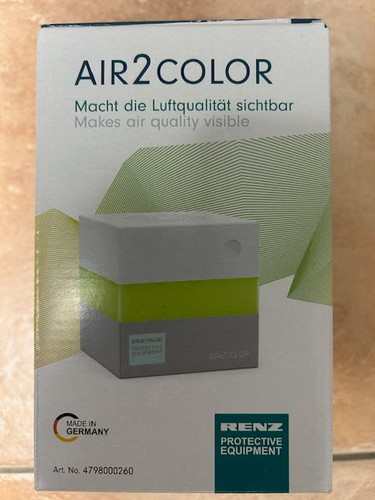 Renz co2 messgerät air2color - renz, co2-messgerät