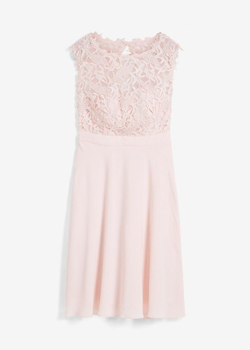 Abendkleid mit zarter spitze - abendkleid,