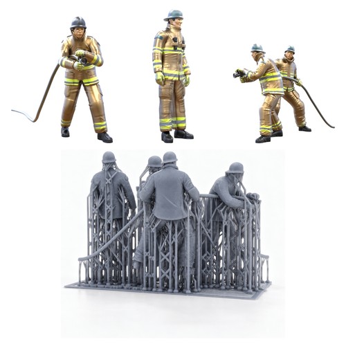 Feuerwehrmänner figuren set - figuren,