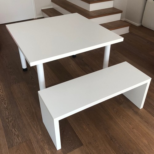 Kindertisch sitzbank - (1x1m)+,