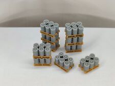 H0 Modellbau Keg 50l Bierfass auf Europalette - 10 Stück