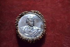 Hirschrose mit König Ludwig II 925 Silber