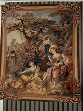 Gobelin Stickbild 95x78 feinste Handarbeit 