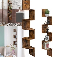 5-stöckiges Eck-Bücherregal