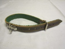 Hundehalsband-Rindleder-braun-