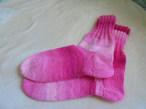 Wollsocken handgestrickt