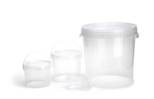 Eimer mit Deckel für