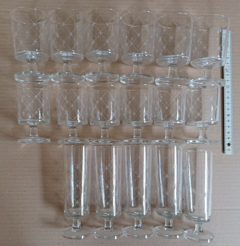 Ddr bar gläser set mit - -,