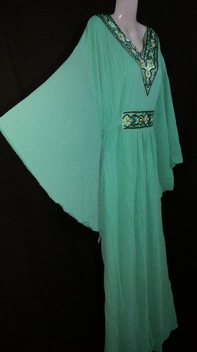 Abaya maxikleid kaftan - maxikleid,