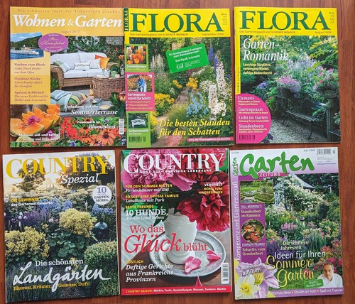 Magazin sammlung garten - magazin, 6x