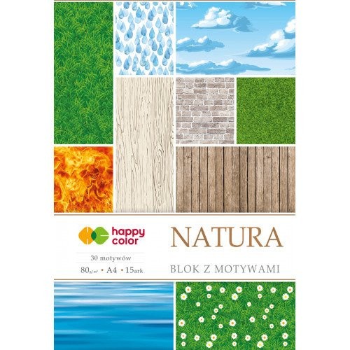 Happy color motivpapierblock - happy,