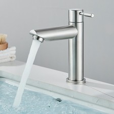 Edelstahl Kaltwasserarmatur