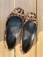 Dolce Gabbana Ballerina Gr.38 Braun gerne getragen was für Sammler & Liebhaber