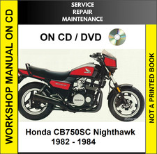 HONDA CB750SC NIGHTHAWK 1982