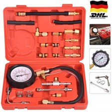 Auto Manometer Benzin Öldruckprüfer Kraftstoffpumpe Öldrucktester Öl Messgerät~!