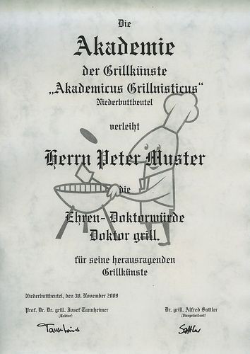 Diplom urkunde ehren - diplom, doktor