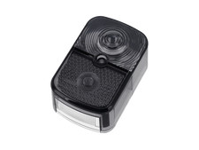 Rücklichtkappe eckig, Rauchgrau - Simson KR51/1 Schwalbe, SR4-1 Spatz, SR4-2 Sta