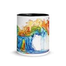 Tasse mit farbiger Innenseite