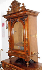 104 Polyphon Musik Automat 10 Platten 50cm antique music box 10 discs 19 5/8"