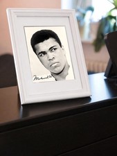Repro-Autogramm - Muhammad Ali