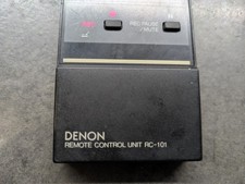Denon RC-101 Original Tape Deck Fernbedienung / Kassettendeck DRS-610/810