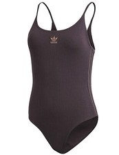 adidas Damen Originals 3-Streifen Body Einteiler Bodysuit Trefoil Baumwolle