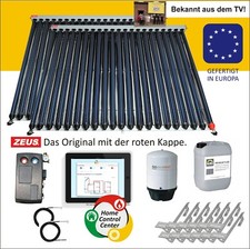 🔥 Solaranlage Heizung Heizungsunterstützung Warmwasser Set Komplettset Heatpipe