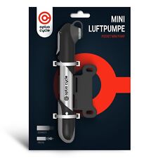 Optio Cycle Mini Fahrradpumpe 120 PSI (8,3 Bar) Luftpumpe Fahrrad | Alle Ventile