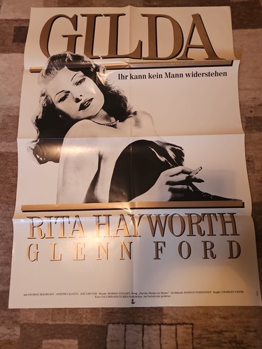 Kinoplakat gilda rita hayworth - kinoplakat,