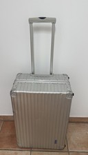 Rimowa Reisekoffer Trolley Aluminium Hartschale Silber Hardcase Reise travell