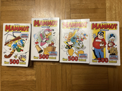 Mammut comics disney lot - comics, 4x