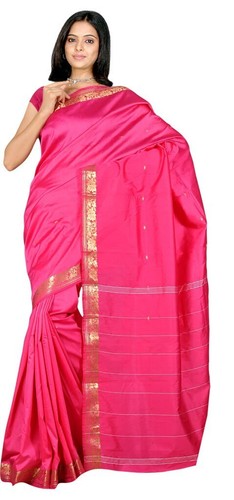 Sari pink unbenutzt - aus, indien