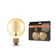 2er Pack OSRAM E27 LED VINTAGE