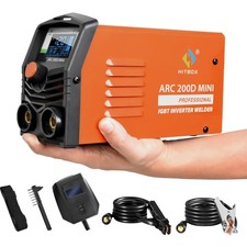 Schweißgerät Mini MMA Lift TIG Inverter LCD 3500W tragbar