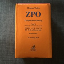 Zivilprozessordnung: FamFG Verfahren in Familiensachen, ... | Buch | Zustand gut