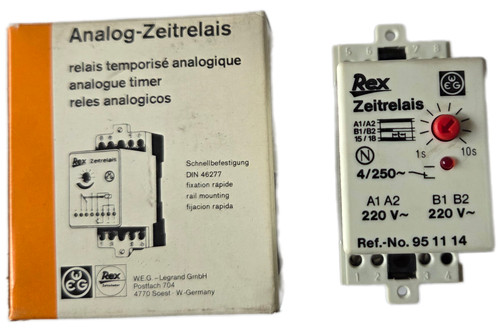 Rex 951114 analog zeitrelais - rex,