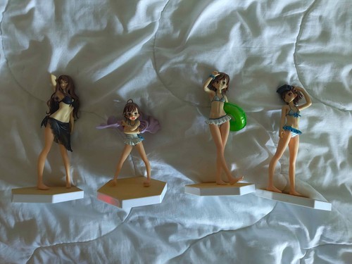 Anime figuren railgun 4stk - anime,