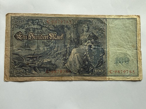 Reichsbanknote 100 mark - reichsbanknote,