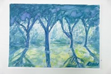 Wilhelm Klußmann Aquarell